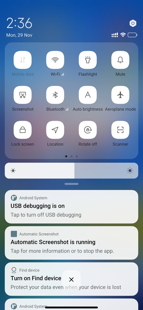 P_Widget screenshot