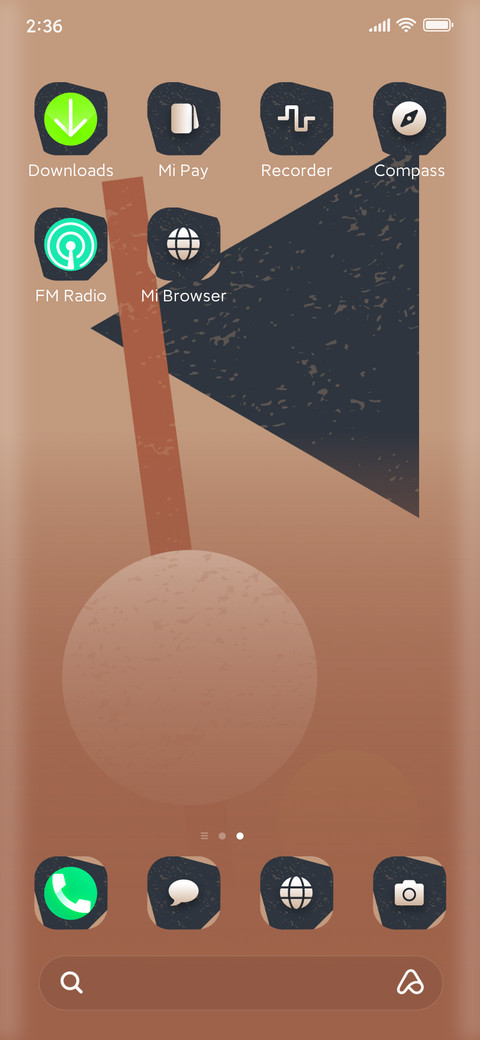 Geometric screenshot