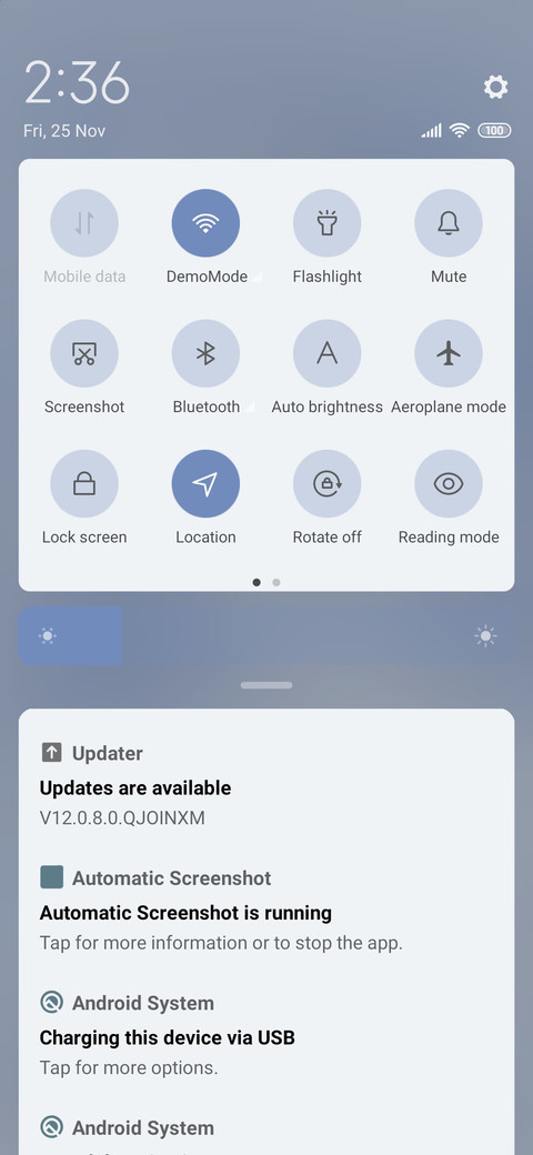 Blue heartbeat screenshot