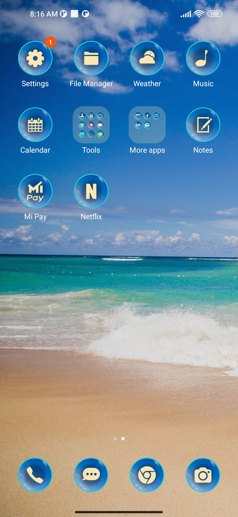 beach coast screenshot