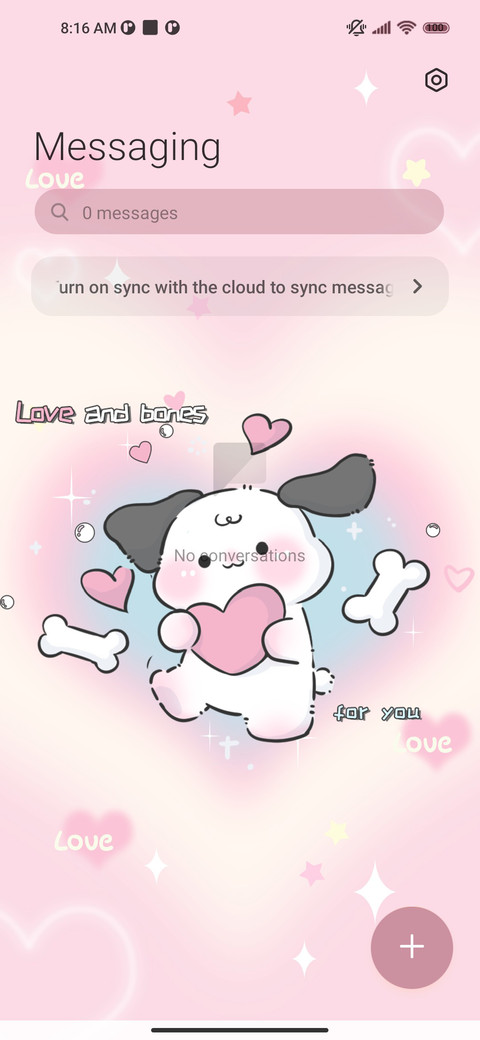 Cream cute screenshot