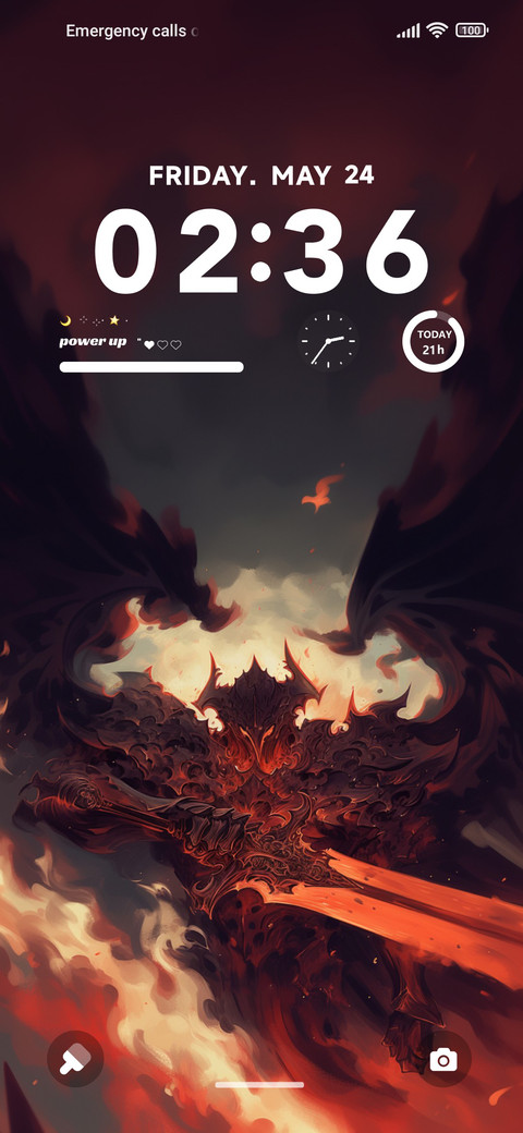 Flame blade screenshot