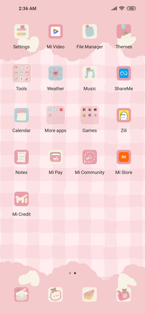 Cream bear screenshot