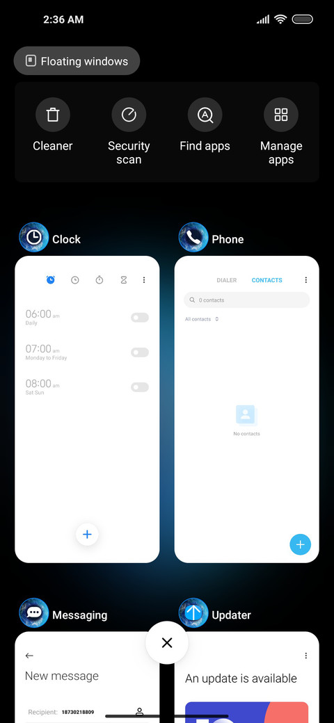 Earth Blue screenshot