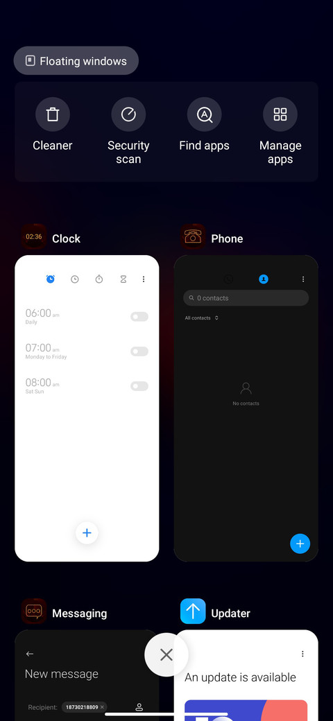 Minimal Sve screenshot