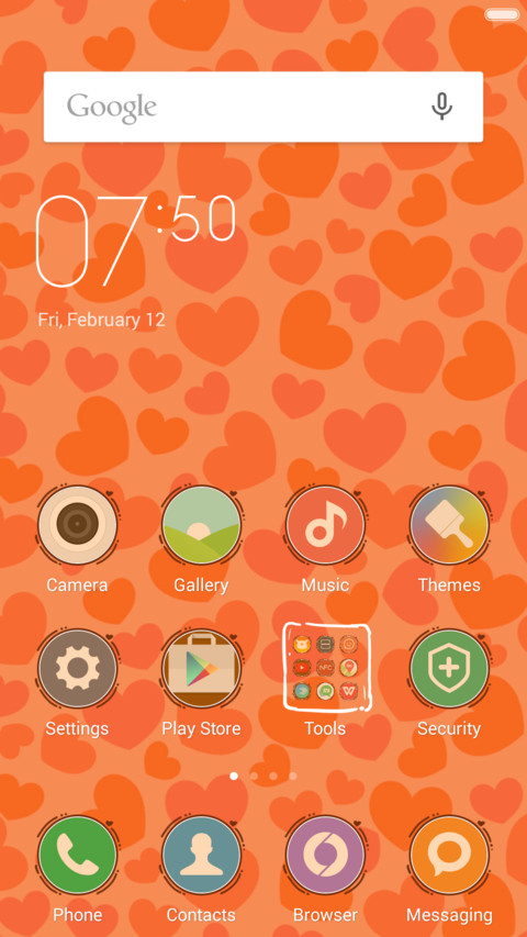  IN Orange love - animated screenshot