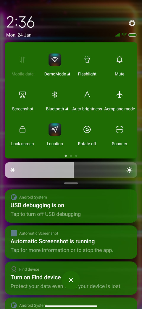 Horse race lamp screenshot