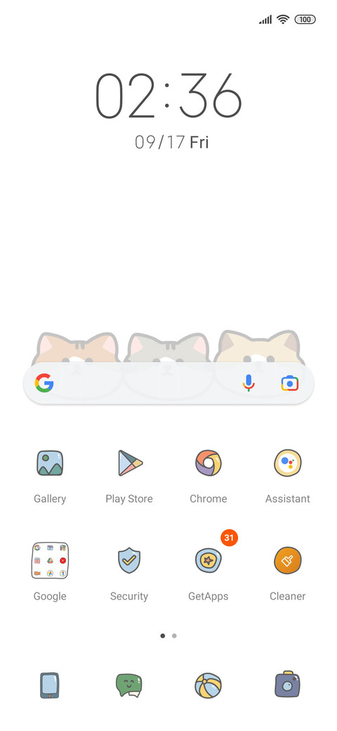 Tile cat head screenshot