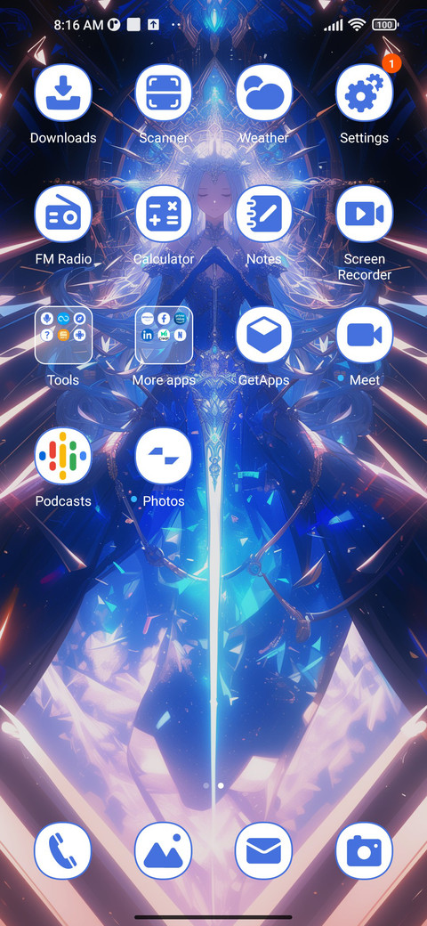 Goddess sword screenshot
