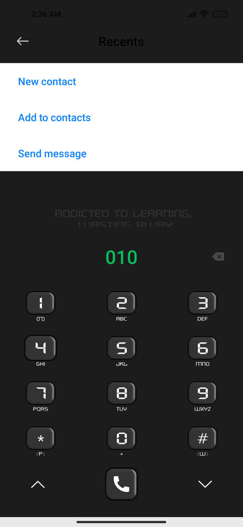 I'm a calculator screenshot