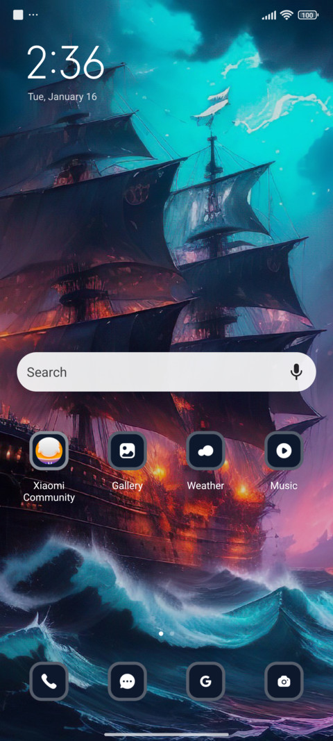 Starship screenshot