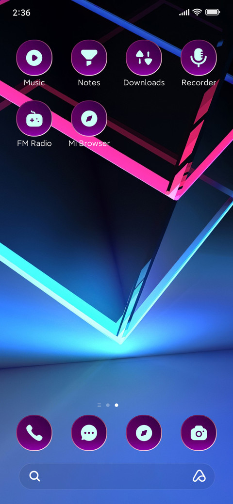 Neon Shape screenshot