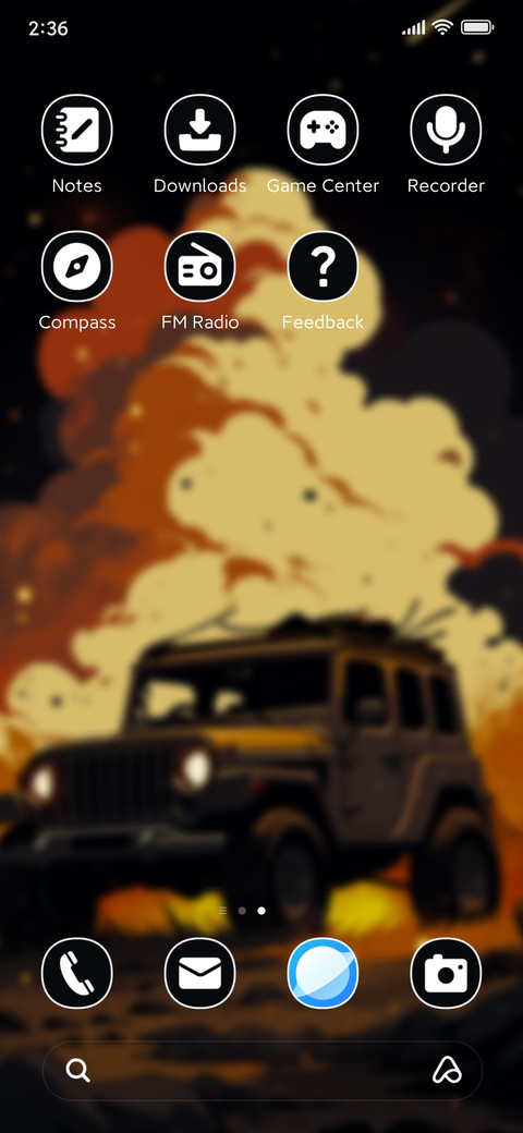 Cross-country screenshot