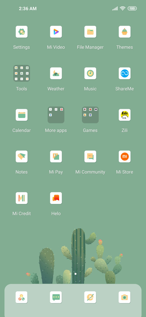 Simple cactus screenshot