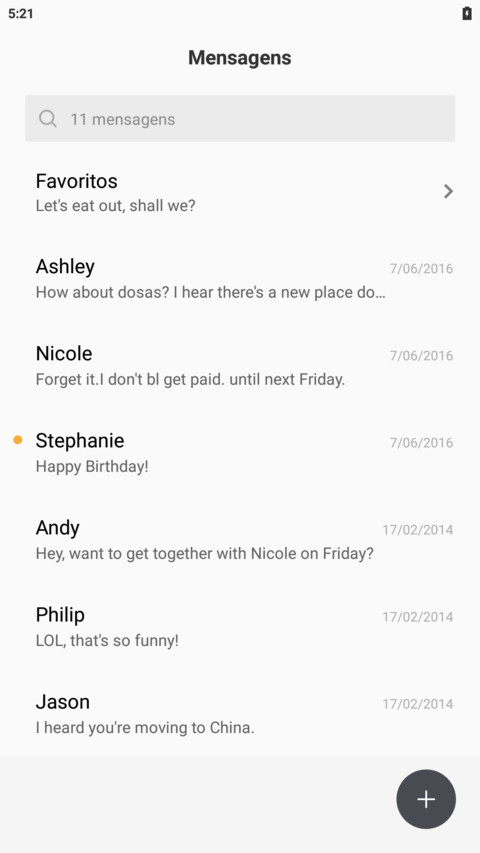 Hydrogen OS screenshot