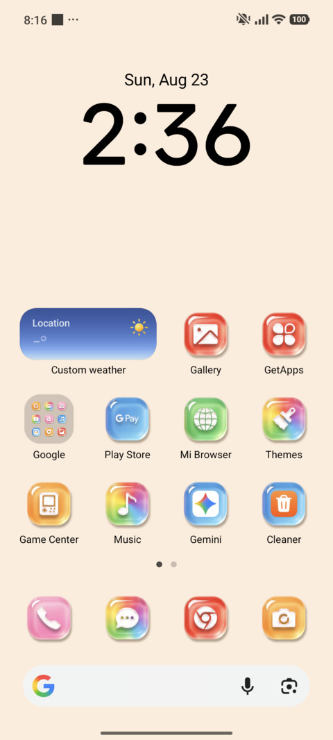 Liquid Ice Jelly screenshot