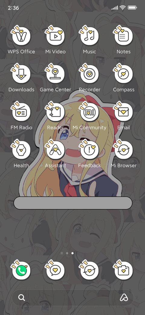 Q version girl screenshot