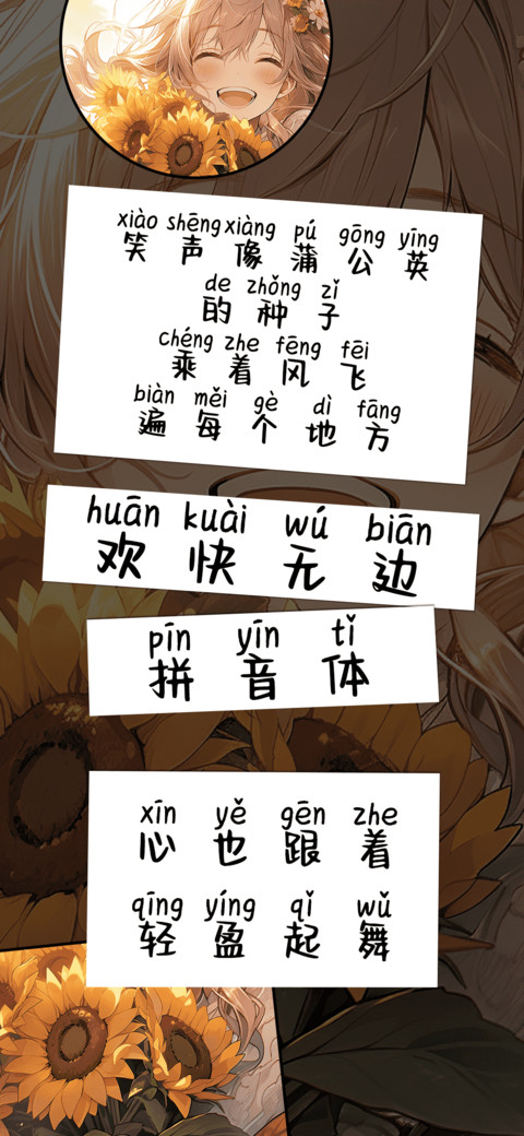 欢快无边拼音体 screenshot