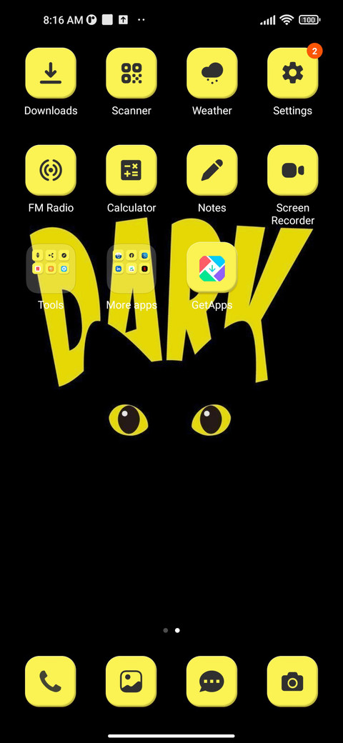 Dark screenshot