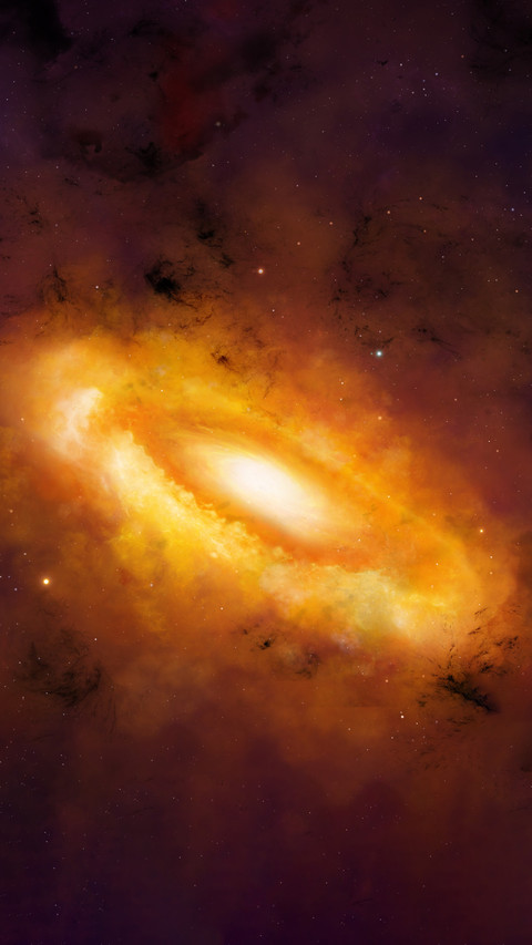 Baby version of the solar system screenshot