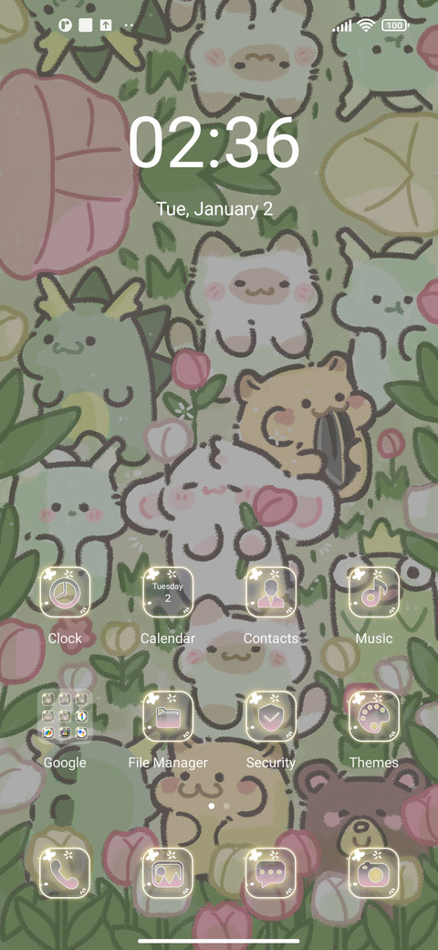 Flower Sea Rabbit screenshot
