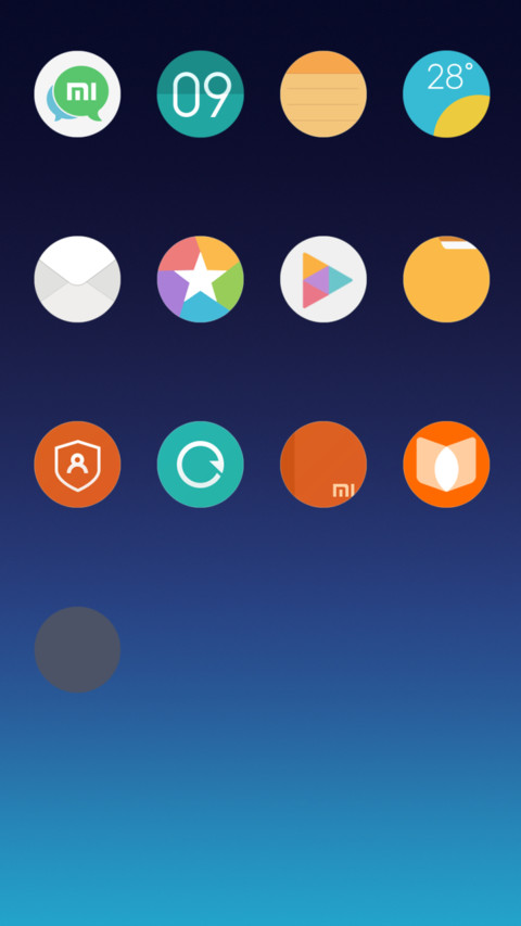 Android P Concept screenshot