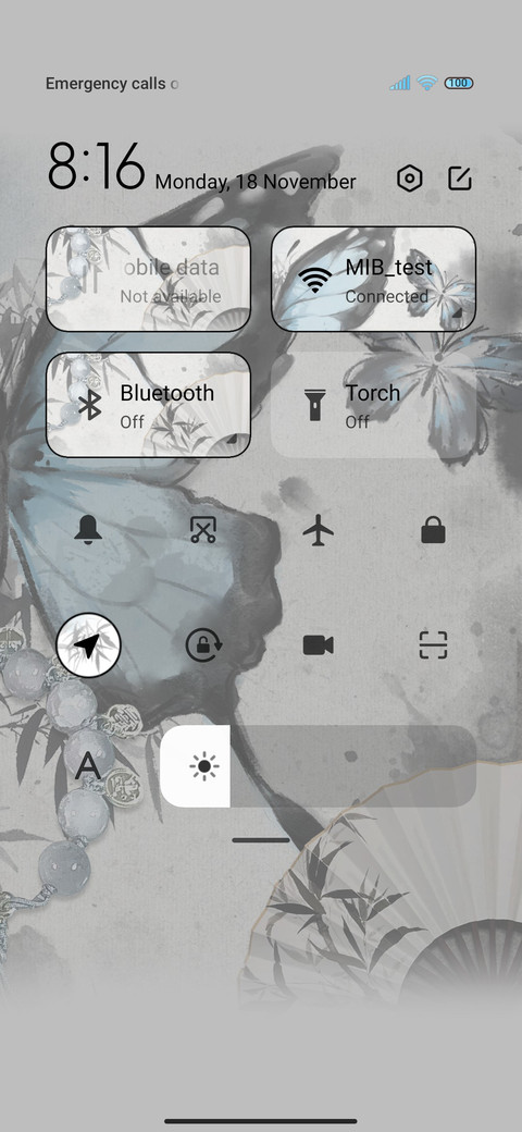Ink wash Butterfly screenshot