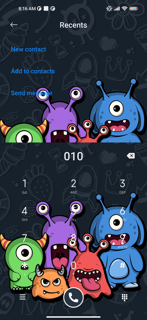 Creative monster screenshot