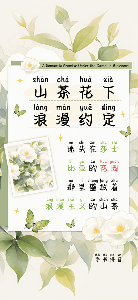 山茶花下浪漫约定 screenshot