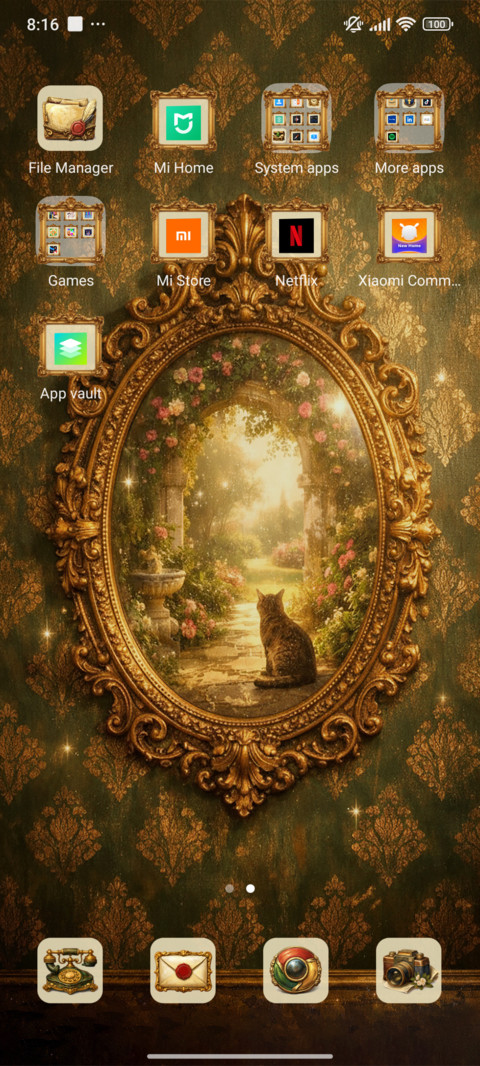 Retro Cat Garden screenshot
