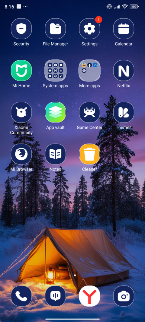 Winter Camp screenshot