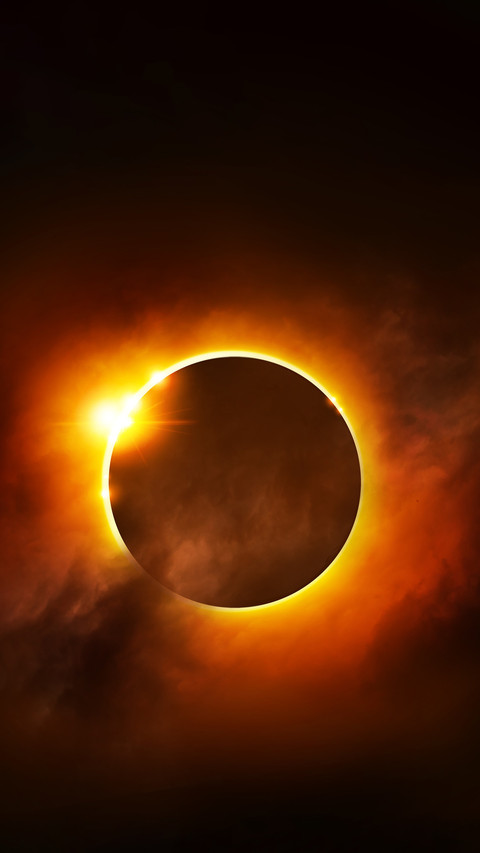 The only total solar eclipse of this year is on stage 3 screenshot