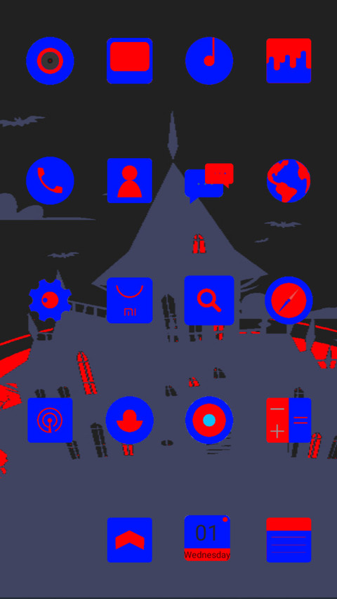 red blue screenshot