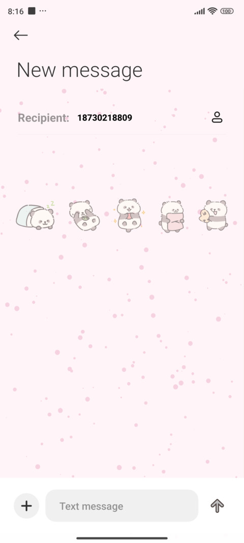 Cartoon Panda screenshot