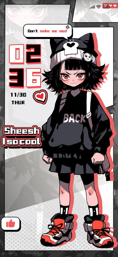 Angry+Cool+Girl screenshot