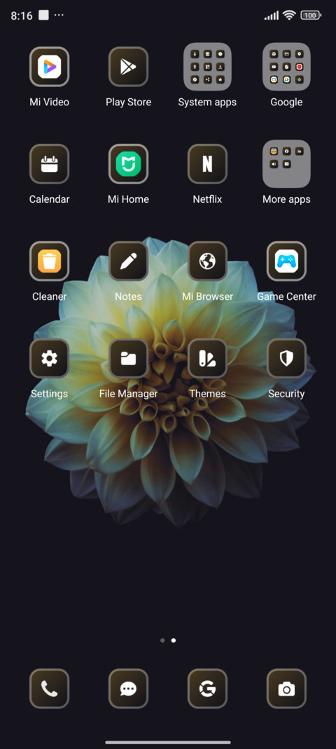 White Flower screenshot
