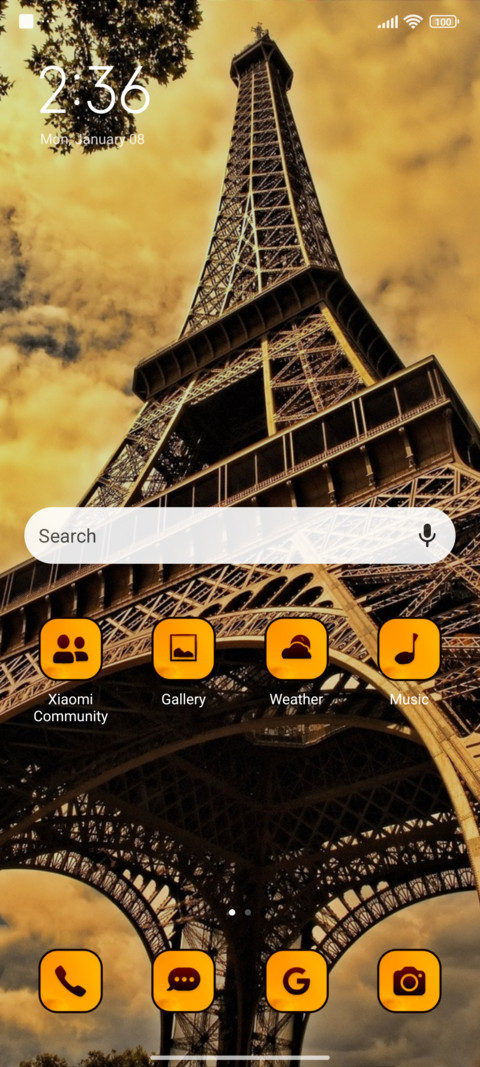Eiffel tower screenshot