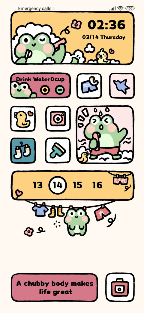 Bathing Frog screenshot