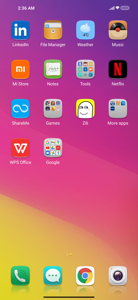 Oppo Color screenshot