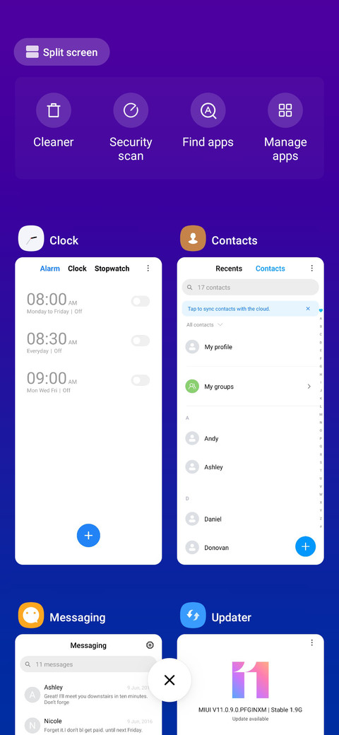 Sams-OS screenshot