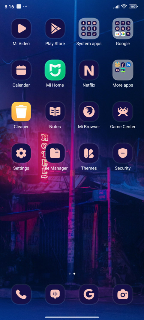 Red Neon Sign screenshot
