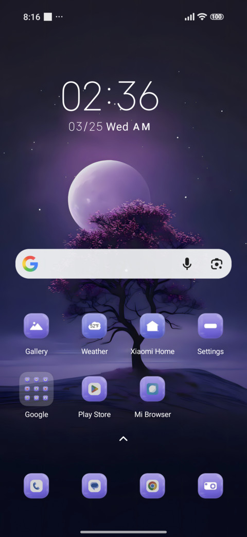 Purple Sky screenshot