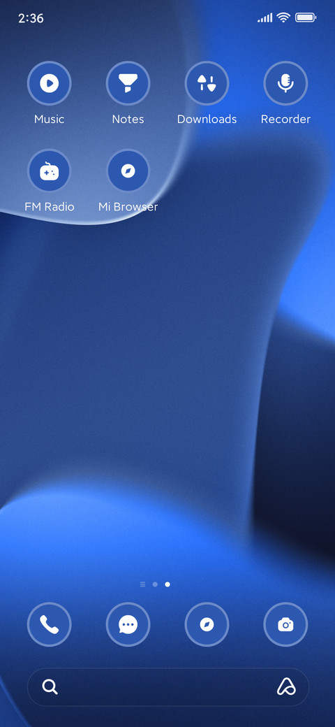 Wavy Shapes screenshot