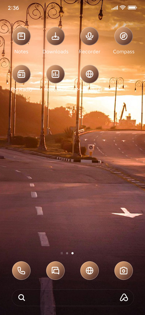 Sunset screenshot