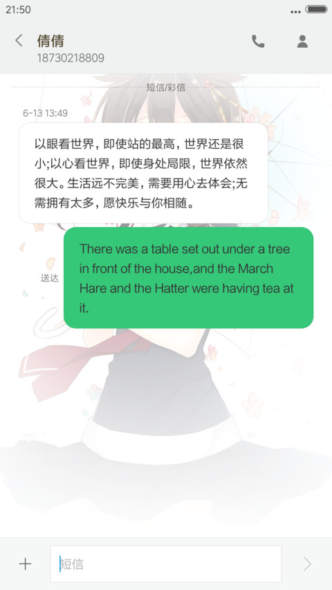 二次元萝莉②【飘花落雨流星坠+重力特效+自由桌面】 screenshot