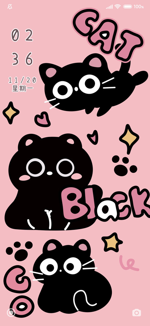 顽皮可爱黑猫 screenshot