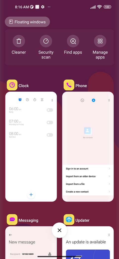 colorful curves screenshot