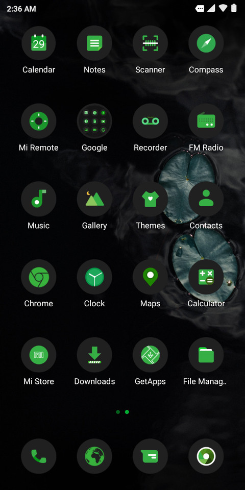 Green Accent_DWM2 screenshot
