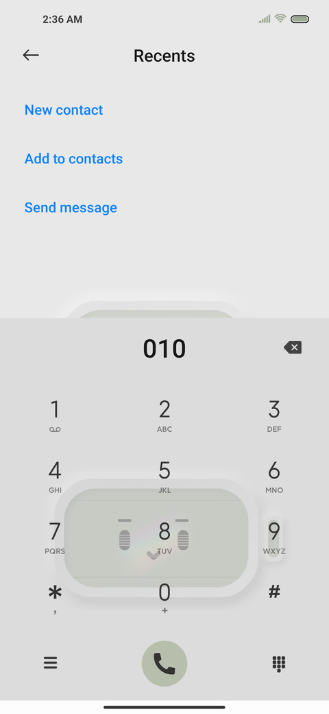 Emotional battery screenshot