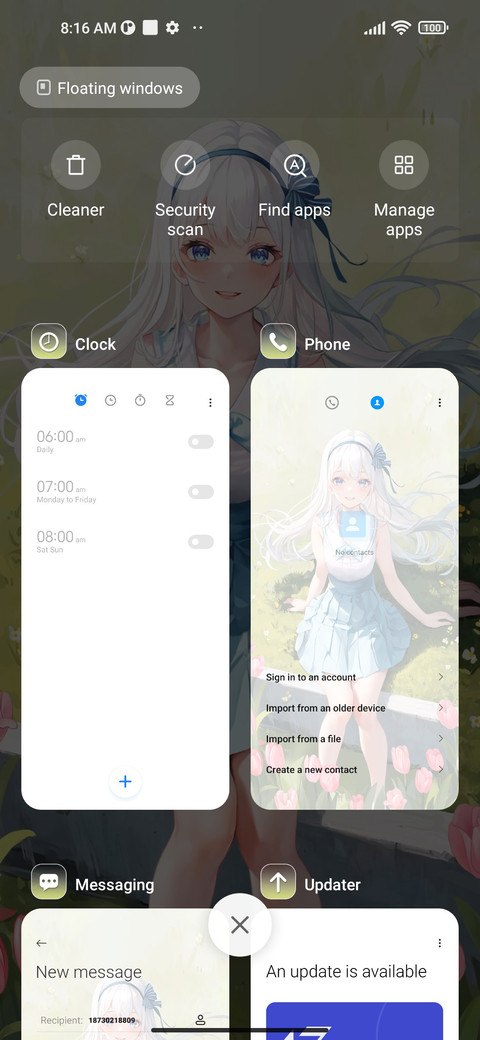 Flower Sea Girl screenshot